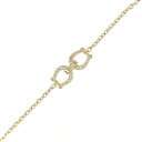 シンパシーオブソウル K18YG ブレスレット 0.19CT【中古】