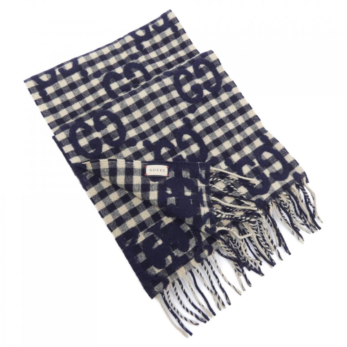 グッチ GUCCI MUFFLER【中古】