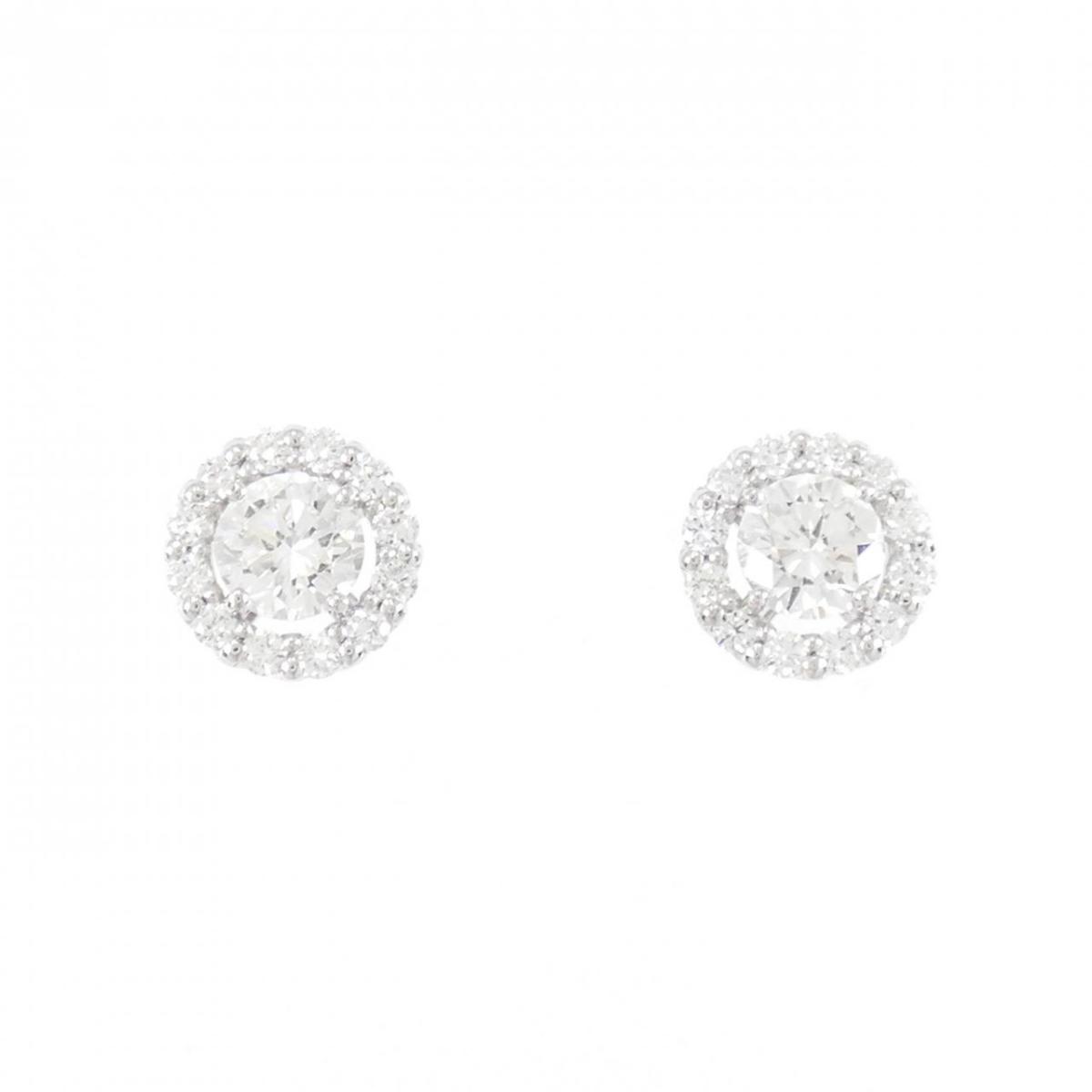 【KOMEHYO】 【新品】PT900 ダイヤモンド ピアス 0.315CT 0.306CT F SI1 Good【新品】 【コメ兵】