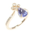 K18PG タンザナイト リング 0.93CT【中古】
