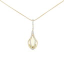 K18YG/K18WG クオーツ ネックレス 10.89CT【中古】