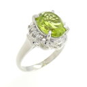 PT900 ペリドット リング 2.75CT【中古】(4)
