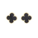 ヴァンクリーフ&アーペル ヴィンテージアルハンブラ ピアス【中古】