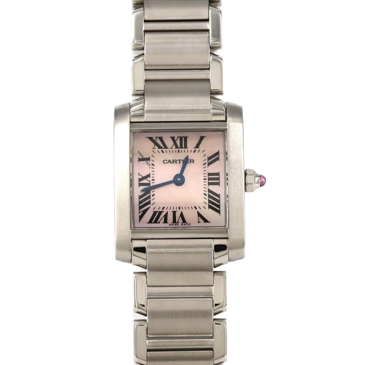 【KOMEHYO】 カルティエ タンクフランセーズSM W51028Q3 SS クォーツ【中古】 【コメ兵】