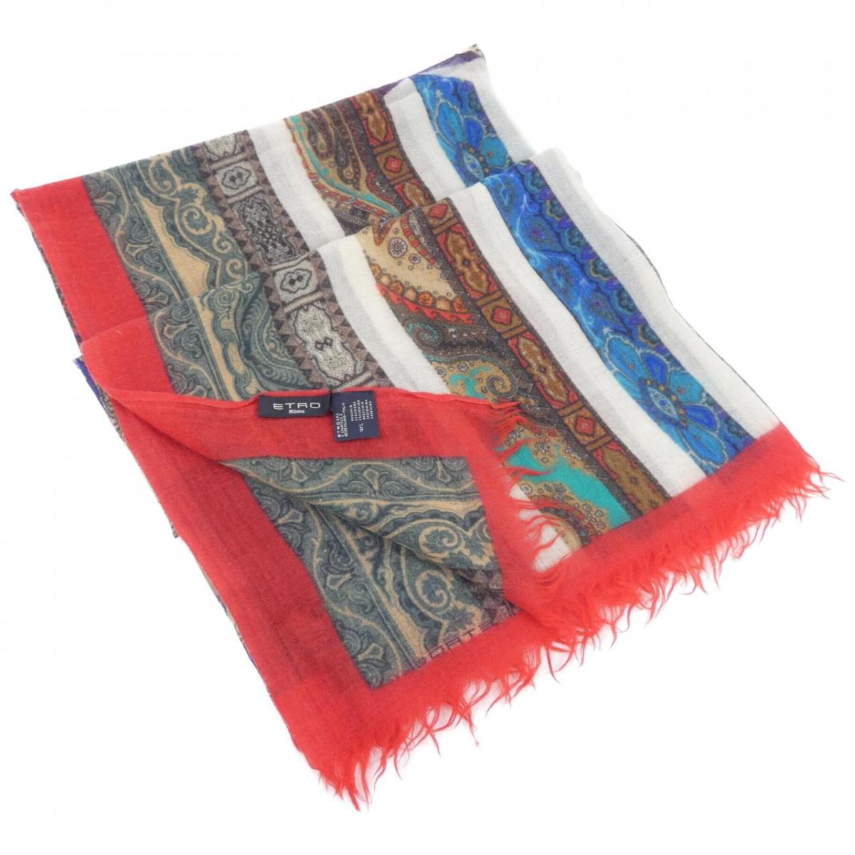 ETRO 25SS マフラー グリーン系 Made In Italy 楽天市場】エトロ マフラー カシミヤの通販
