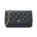 シャネル タイムレスクラシック ライン AP0250 チェーンウォレット【中古】
