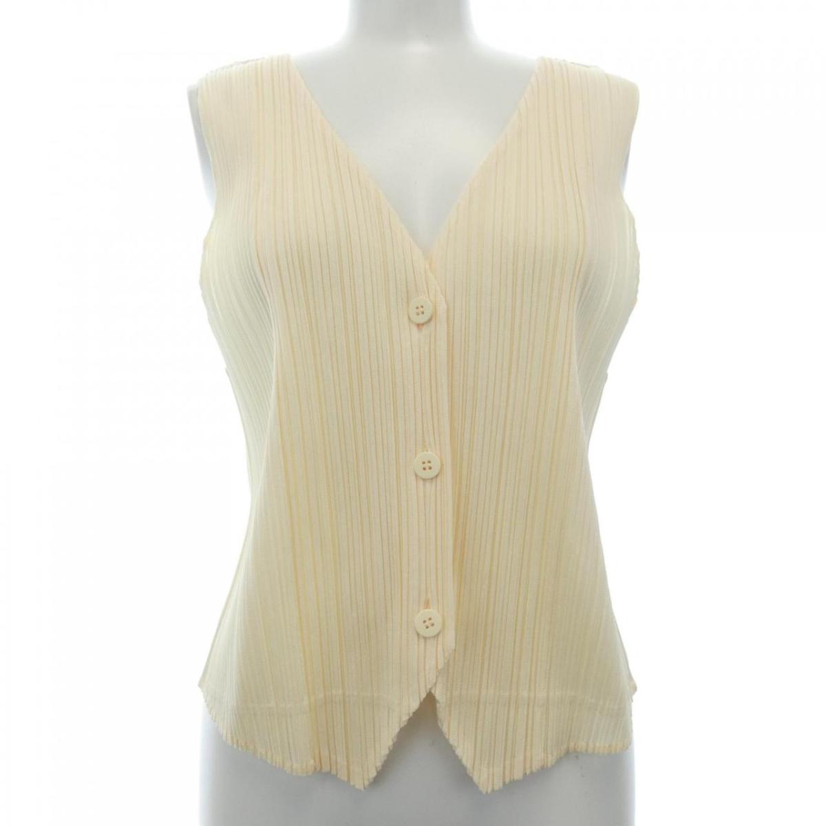 【KOMEHYO】 プリーツプリーズ PLEATS PLEASE ベスト【中古】 【コメ兵】