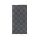 ルイヴィトン ダミエ グラフィット ポルトフォイユ ブラザ N62665 財布【中古】