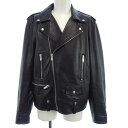 サンローラン SAINT LAURENT レザーライダースジャケット【中古】