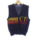 【ヴィンテージ】クリスチャンディオール CHRISTIAN DIOR ベスト【中古】