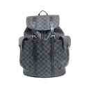 ルイヴィトン ダミエ グラフィット クリストファー MM N41379 リュックサック【中古】