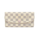 ルイヴィトン ダミエ アズール ポルトフォイユ エミリー N41625 財布【中古】