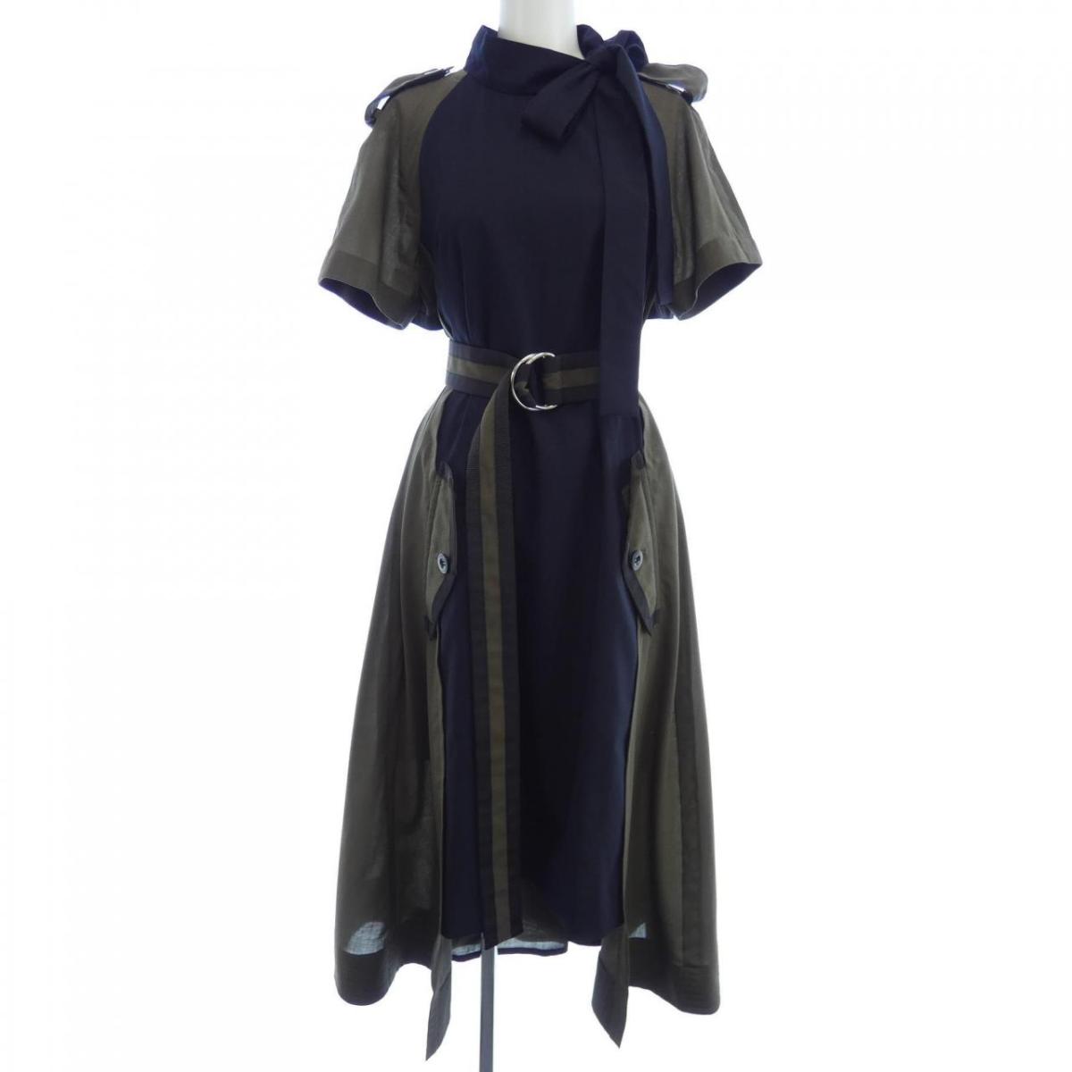 sacai サカイ ワンピース 紺等 2(M位) 0357925Y0082 楽天市場】sacai ワンピース(ワンピース|レディース