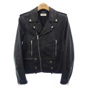 サンローラン SAINT LAURENT レザーライダースジャケット【中古】