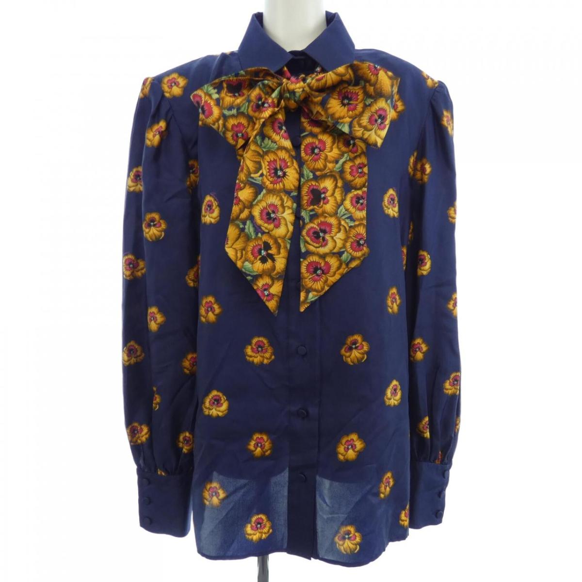 GUCCI グッチ 赤青チェック フリル長袖ワンピース サイズ10 140 GUCCI グッチ 赤青チェック フリル長袖ワンピース サイズ10 140