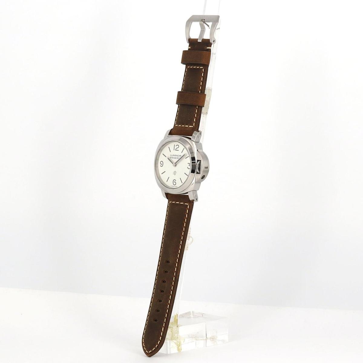 【KOMEHYO】 パネライ ルミノールベースロゴ PAM01087 SS 手巻【中古】 【コメ兵】