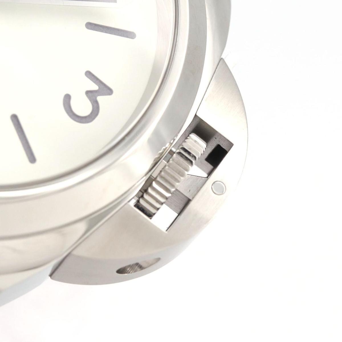 【KOMEHYO】 パネライ ルミノールベースロゴ PAM01087 SS 手巻【中古】 【コメ兵】