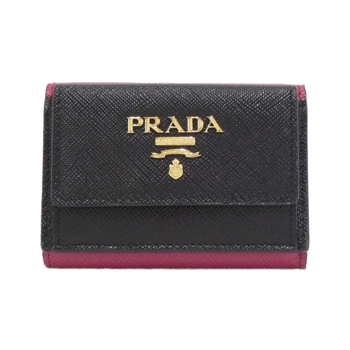 【PRADA】財布☆SAFFIANO MULTIC NERO+IBISCO★ 楽天市場】prada saffiano multic nero+ibiscoの通販