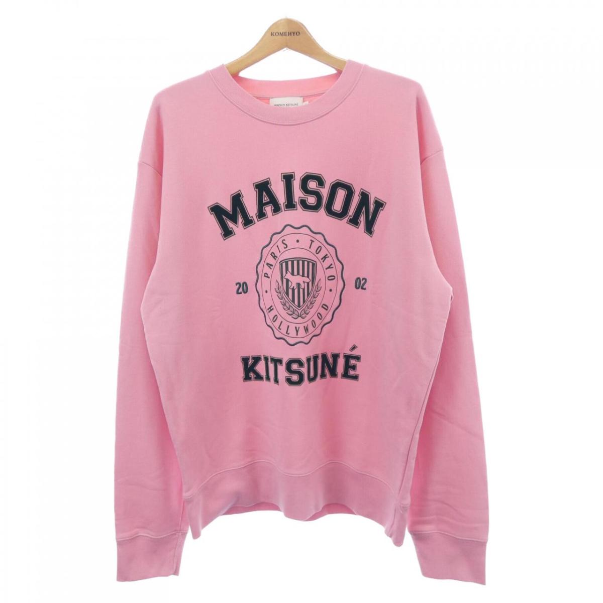 MAISON KITSUNÉ ピンク スウェット M 楽天市場】MAISON KITSUNE(カラーピンク)(スウェット