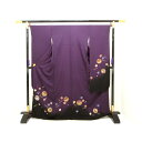振袖 刺繍加工 ボカシ染【中古】