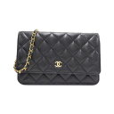 シャネル タイムレスクラシック ライン AP0250 チェーンウォレット【中古】