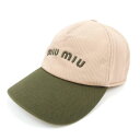 ミュウミュウ MIU MIU キャップ【中古】