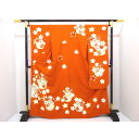 訪問着 友禅金彩加工 刺繍入り【中古】