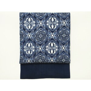 【新品】夏名古屋帯 城間栄順 城間栄喜 城間栄市 琉球紅型 小千谷【新品】