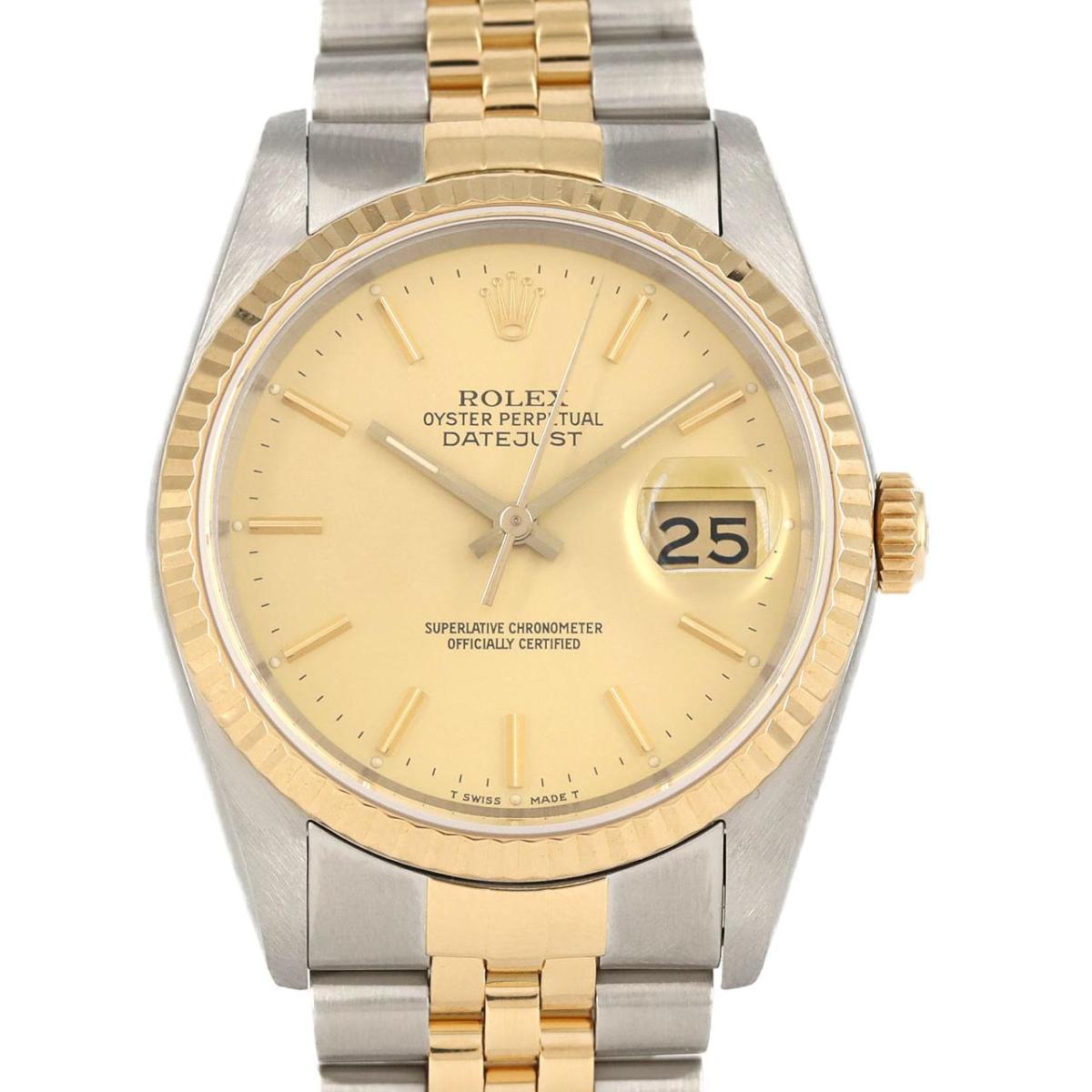 ロレックス デイトジャスト 16233 SSxY