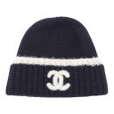 シャネル CHANEL ニットキャップ【中古】