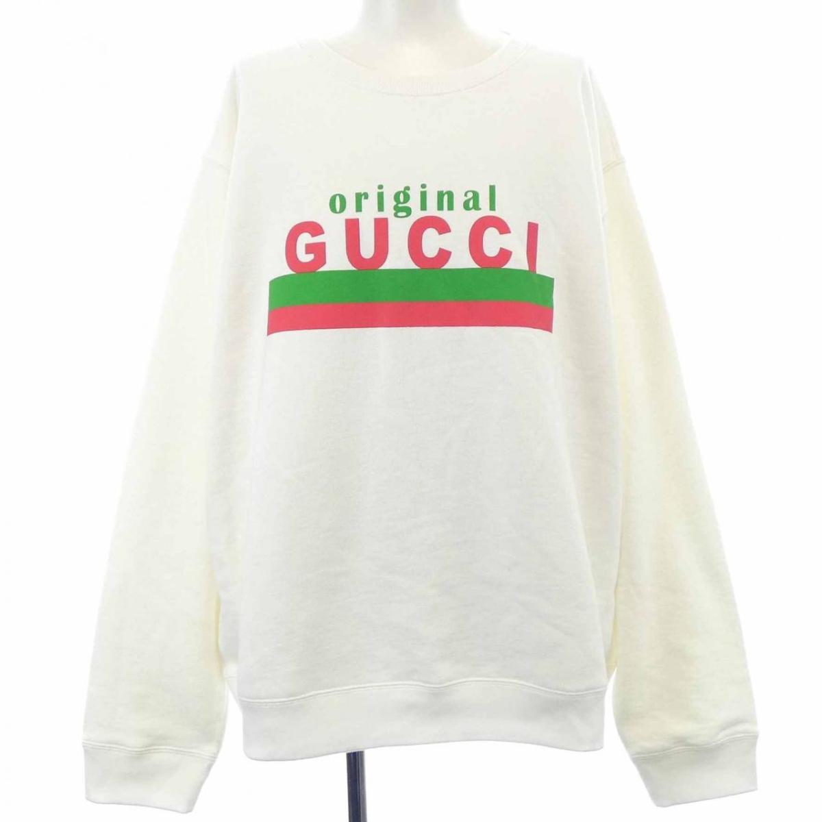 GUCCI グッチ スウェット 白 M 4103624D0199 楽天市場】グッチ GUCCI(カラーホワイト)(スウェット