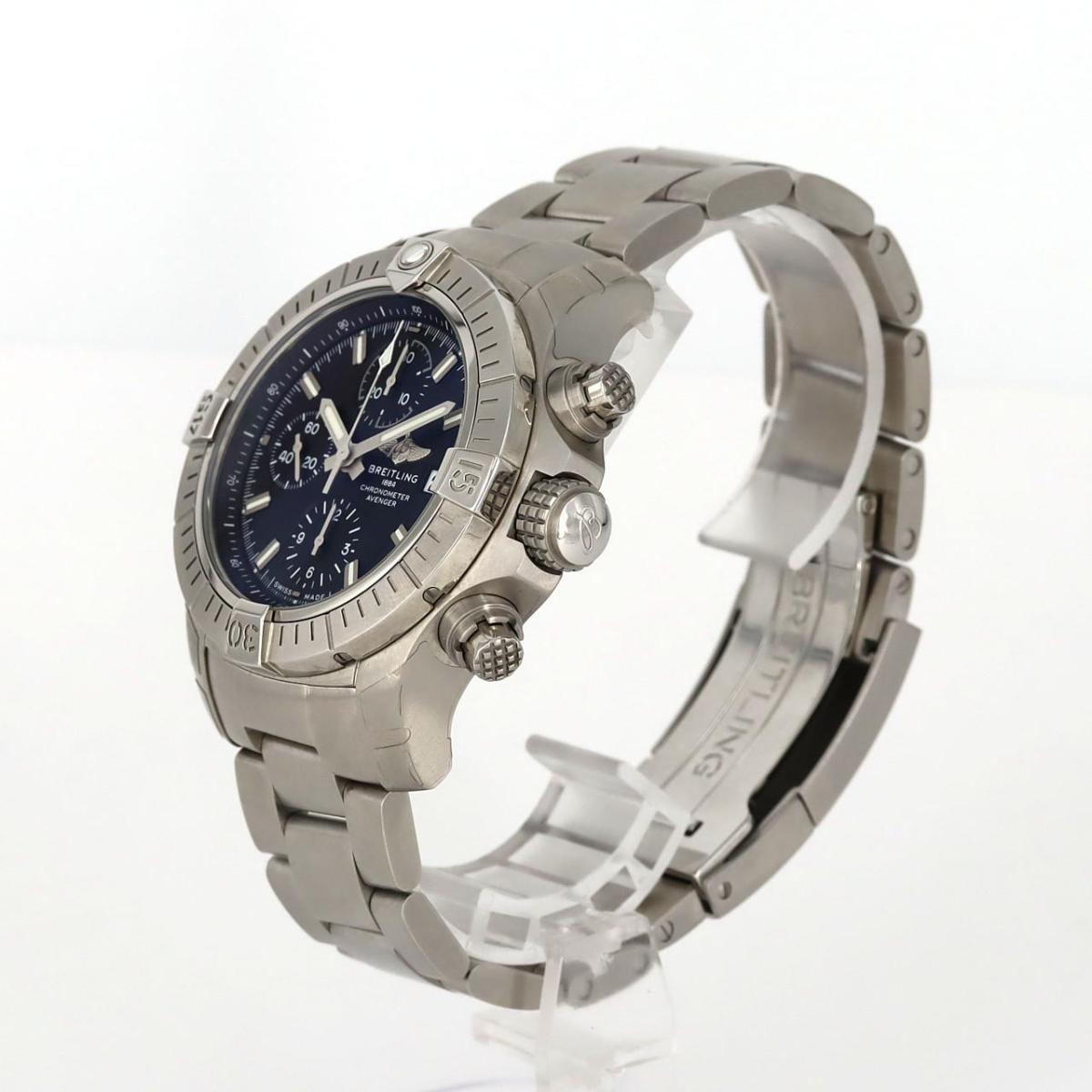 【KOMEHYO】 ブライトリング アベンジャークロノグラフ43 A13385/A13385101B1A1 SS 自動巻【中古】 【コメ兵】