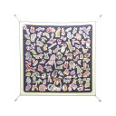 エルメス カレ ダブル フェイス スカーフ【中古】
