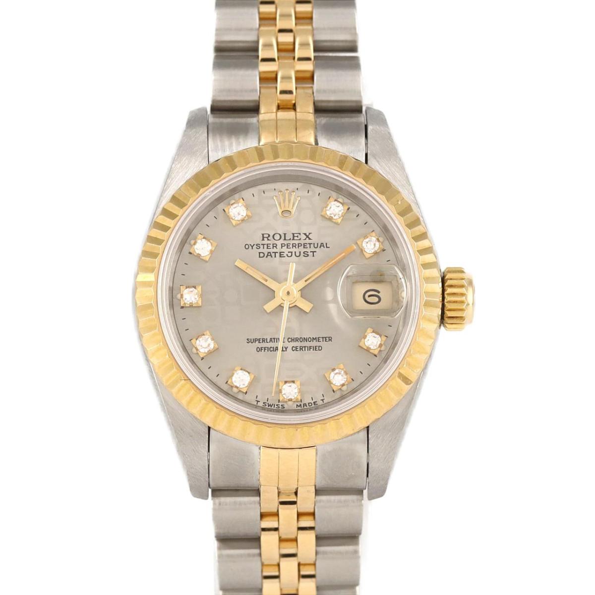 ロレックス デイトジャスト 69173G. SSxYG 自動