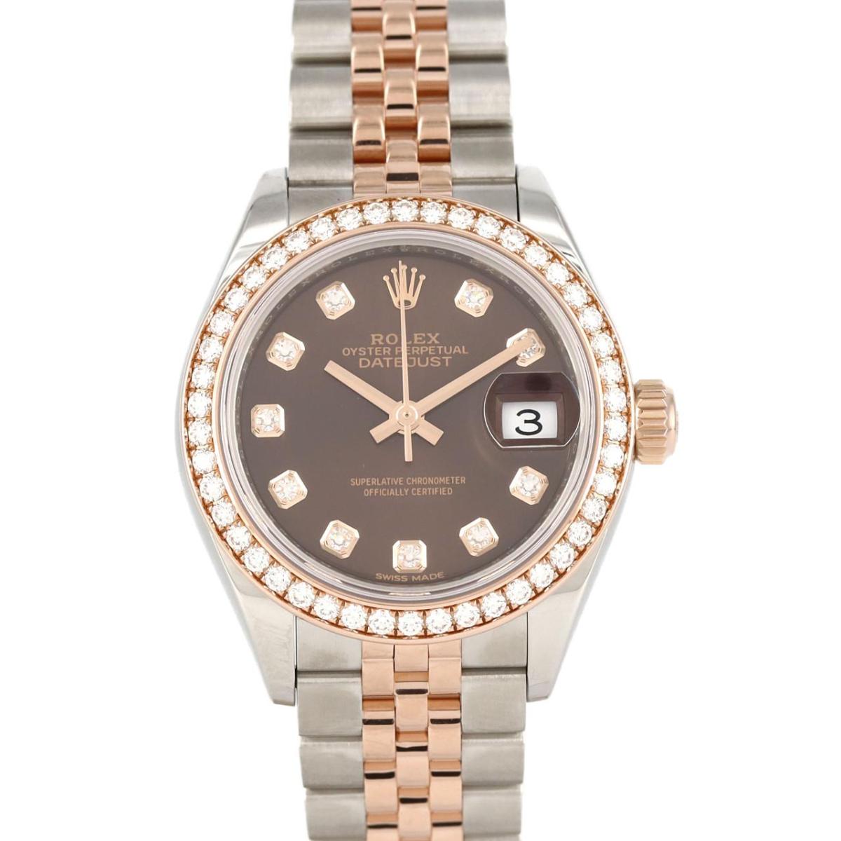 ロレックス デイトジャスト 279381RBR SSxPG 自動巻 ランダム番【中古】