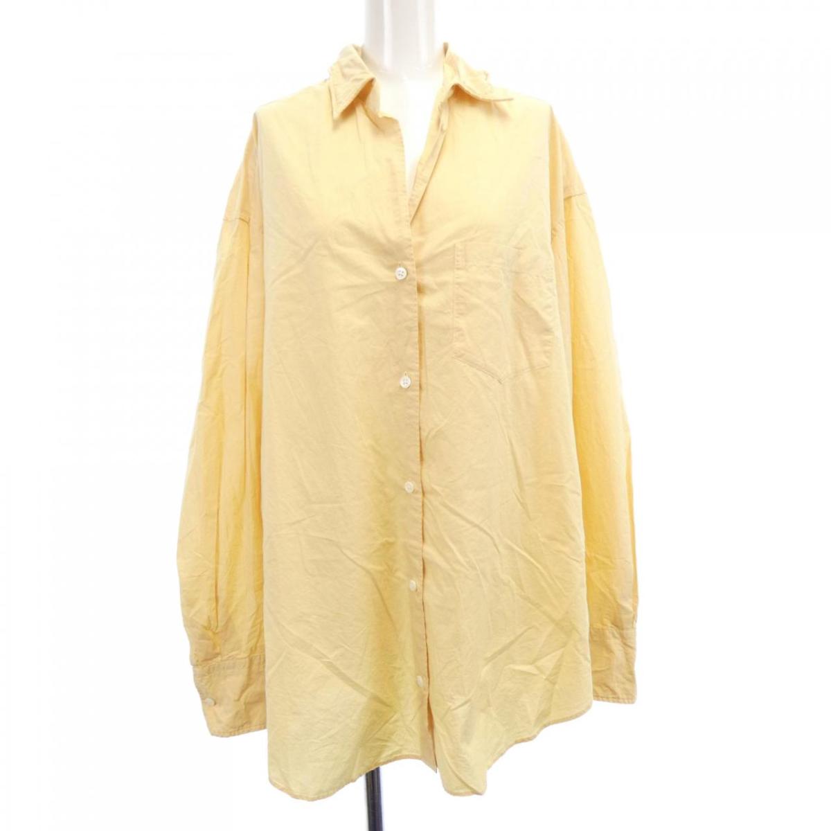 美品 Deuxieme Classe　badass シャツ 長袖　used加工 DEUXIEME CLASSE（シャツ/ブラウス(長袖/七分)）のフリマ