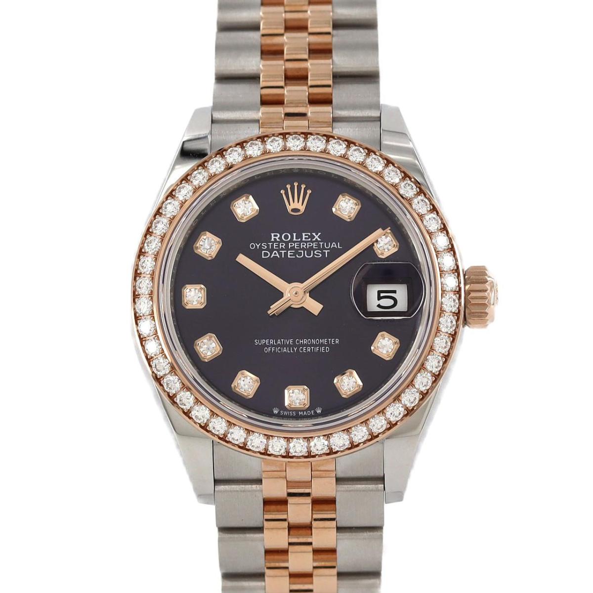 ロレックス デイトジャスト 279381RBR SSxPG 自動巻 ラ...(2)