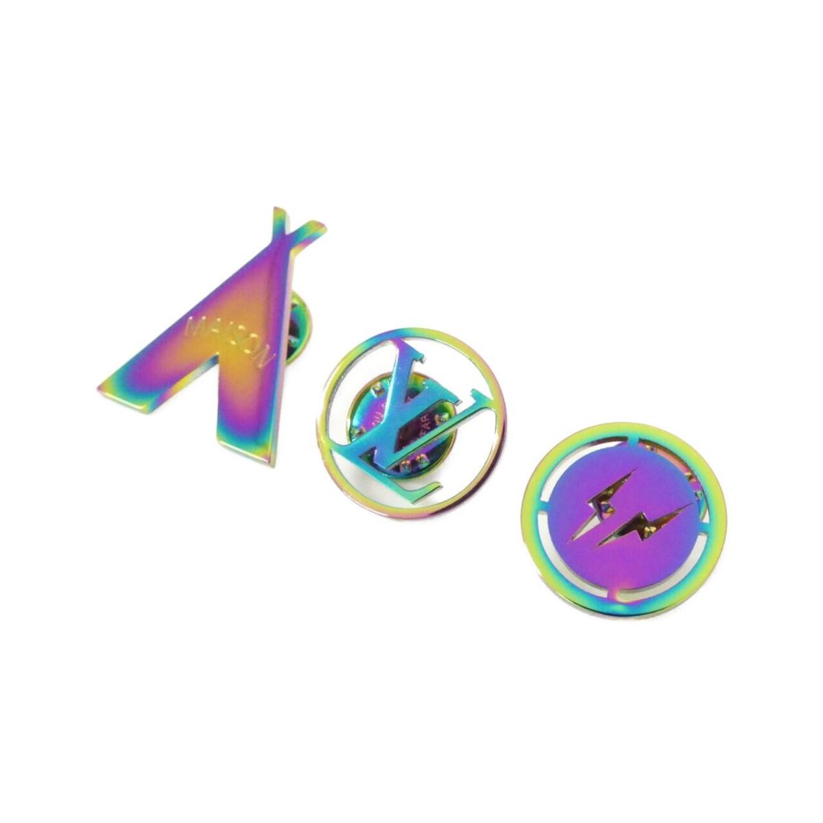 ルイヴィトン ブローチセット モノグラム エクリプス MP1859 ブローチ【中古】