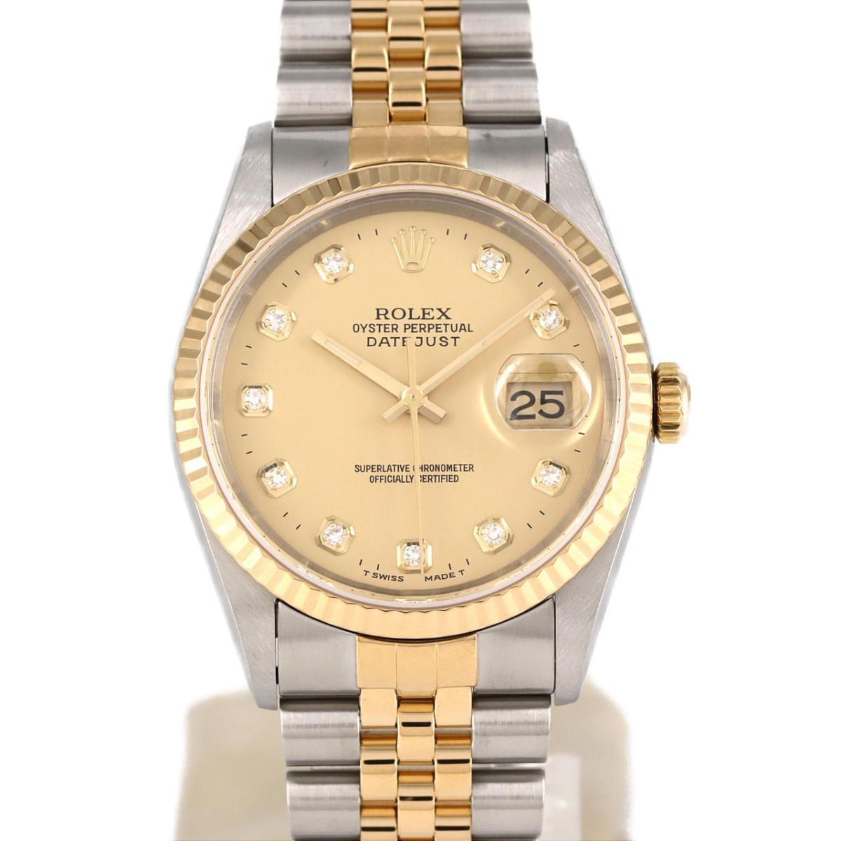 ロレックス デイトジャスト 16233G SSx