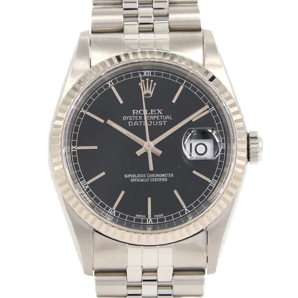 ロレックス デイトジャスト 16234 SSxWG 自動巻 A番【中古...(2)