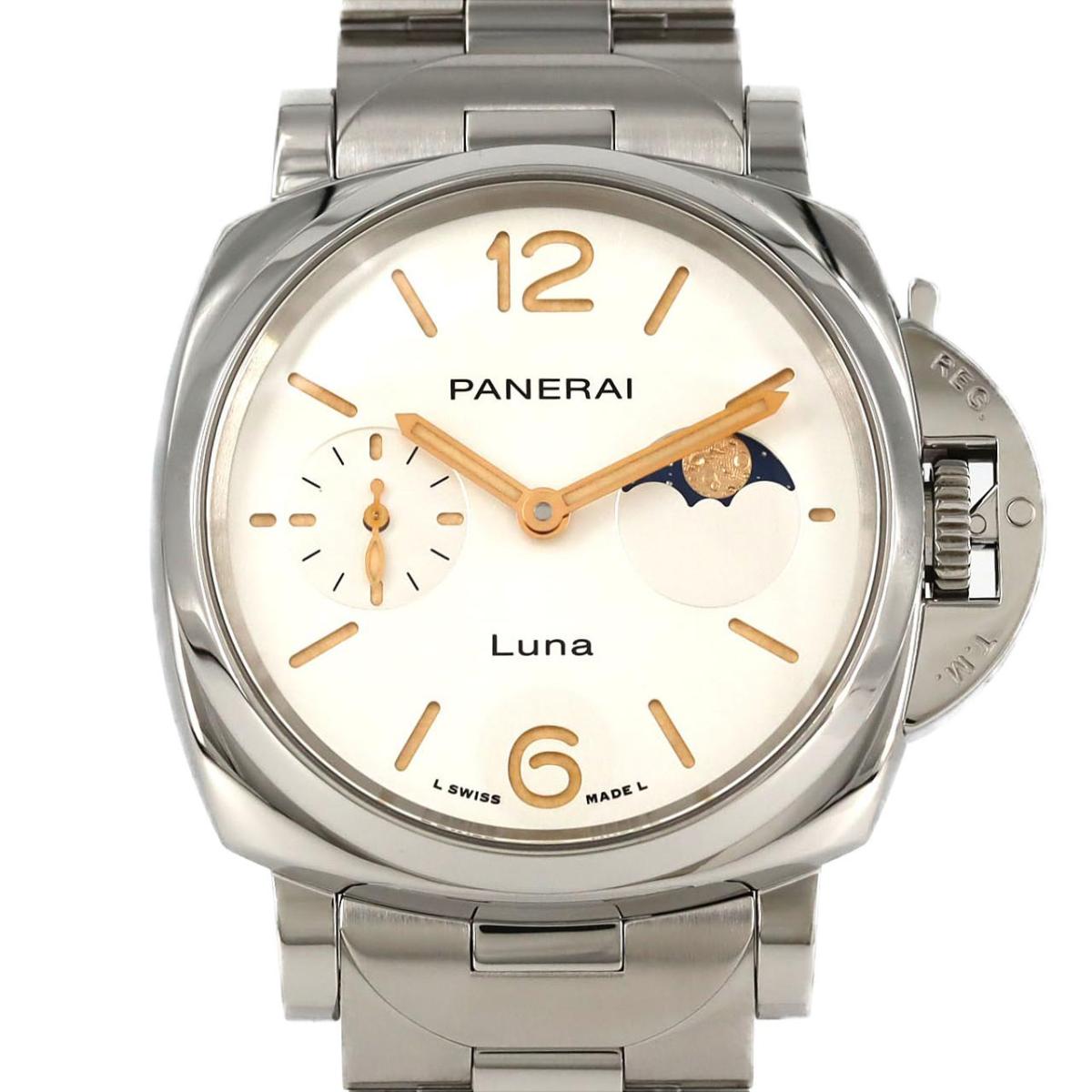 パネライ ルミノールドゥエルナ PAM01301 SS 自動巻【中古】