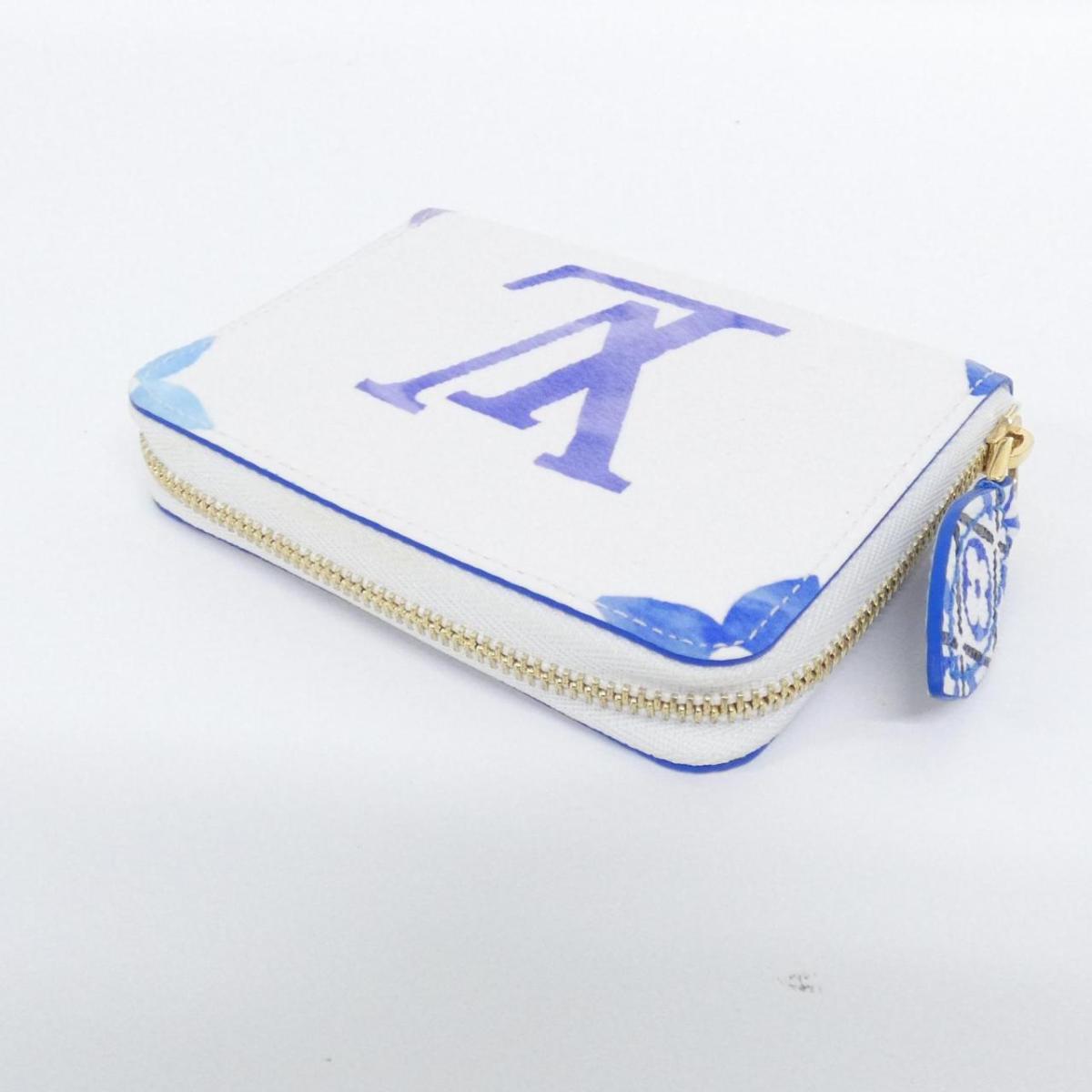 ルイヴィトン モノグラム フラワータイル(LVバイザプール) ジッピー コインパース M82417 コインケース【中古】