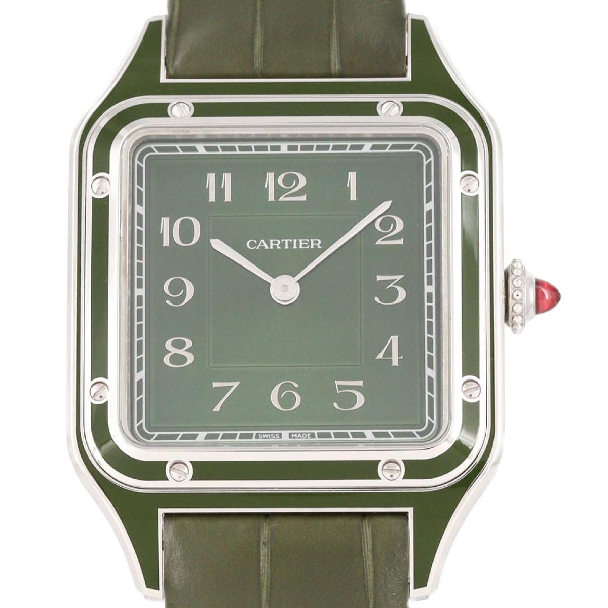 カルティエ サントスデュモンLM PT LIMITED WGSA0096 PT 手巻【中古】