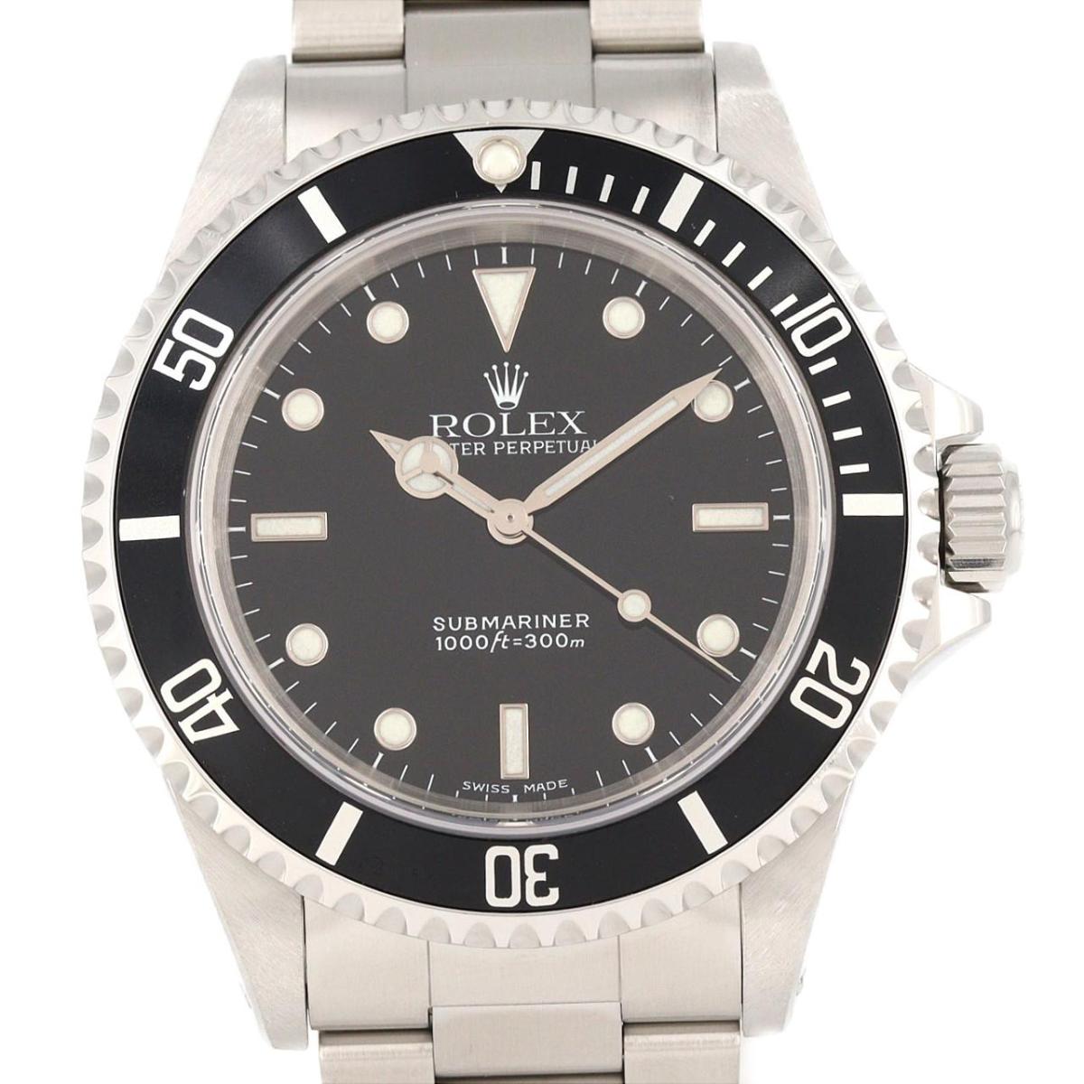 ロレックス サブマリーナーノンデイト 14060 SS 自動巻 P番【中古】