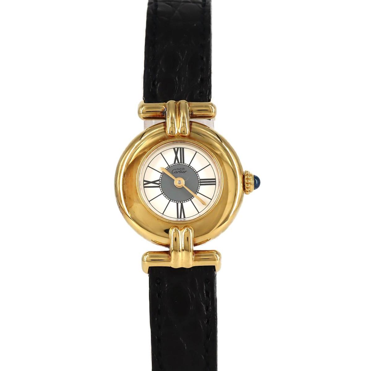 カルティエ マストコリゼSM GP W1004354 GP クォーツ【中古】