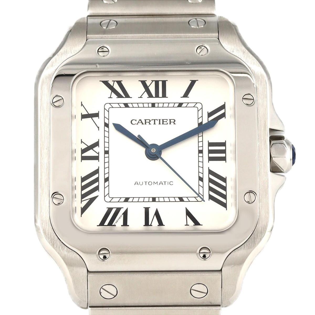 カルティエ サントス・ドゥ・カルティエMM WSSA0029 SS 自動巻【中古】