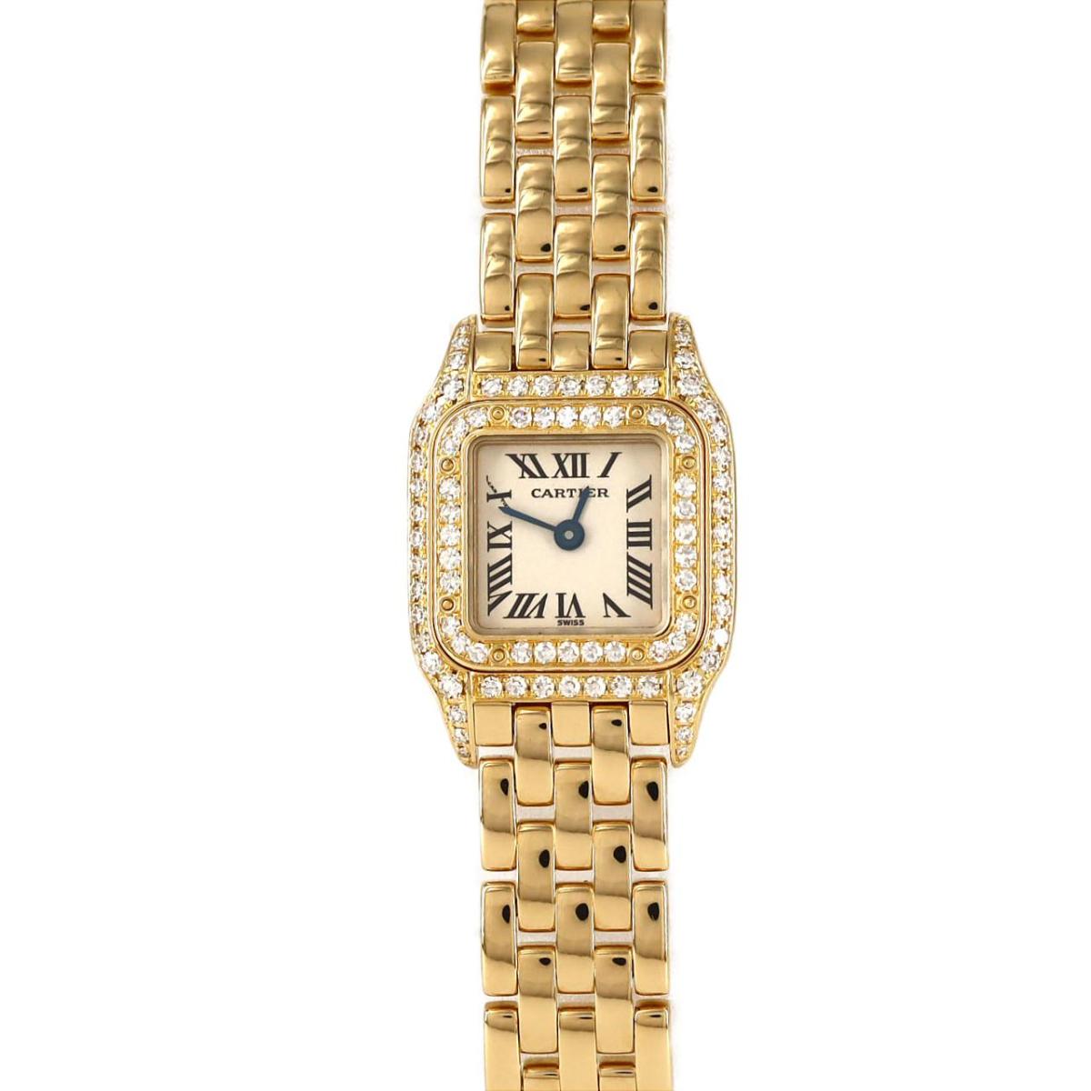 カルティエ ミニパンテール YG/2D WF3141B9 YG クォーツ【中古】のサムネイル