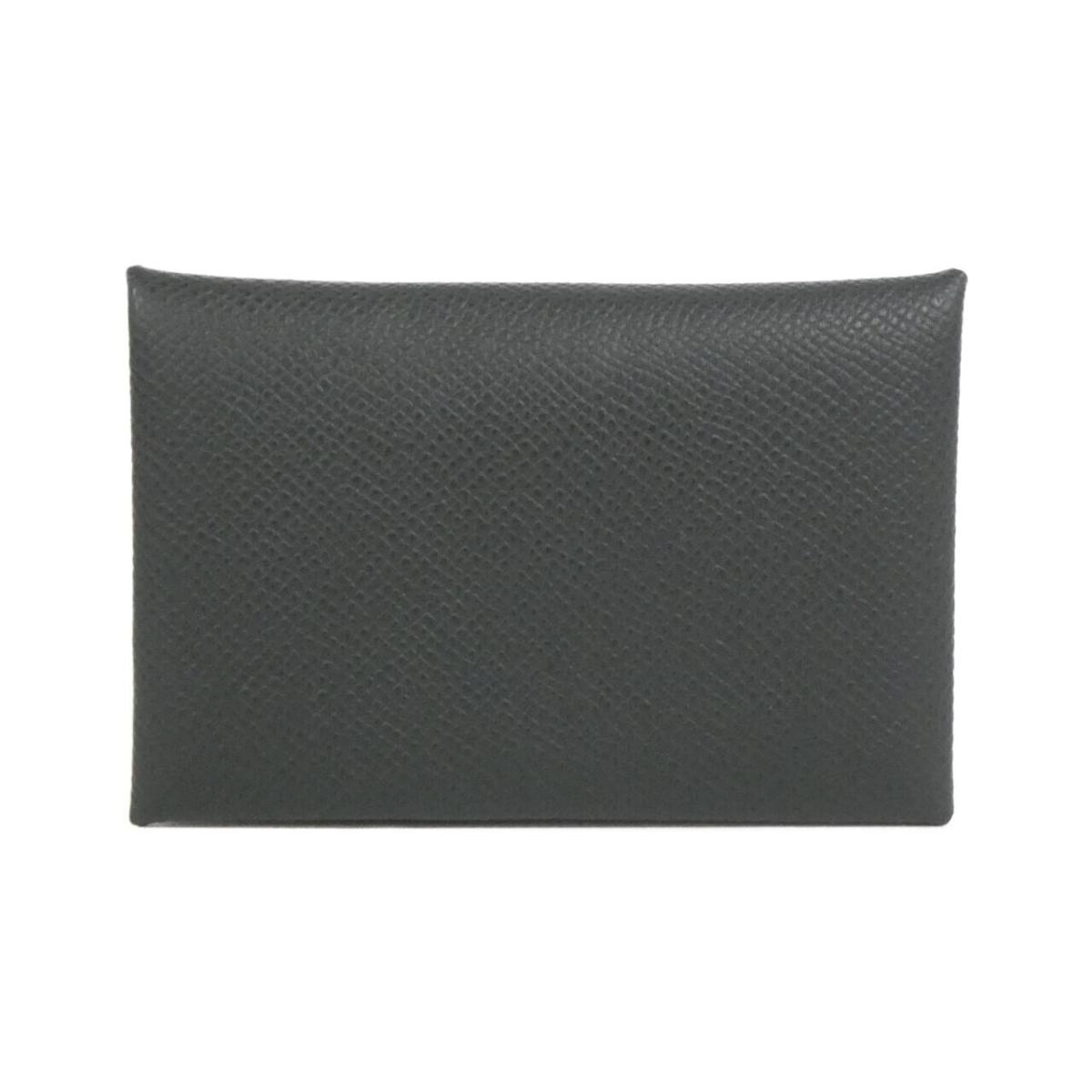 【未使用品】エルメス カルヴィ 044164CK カードケース【中古】