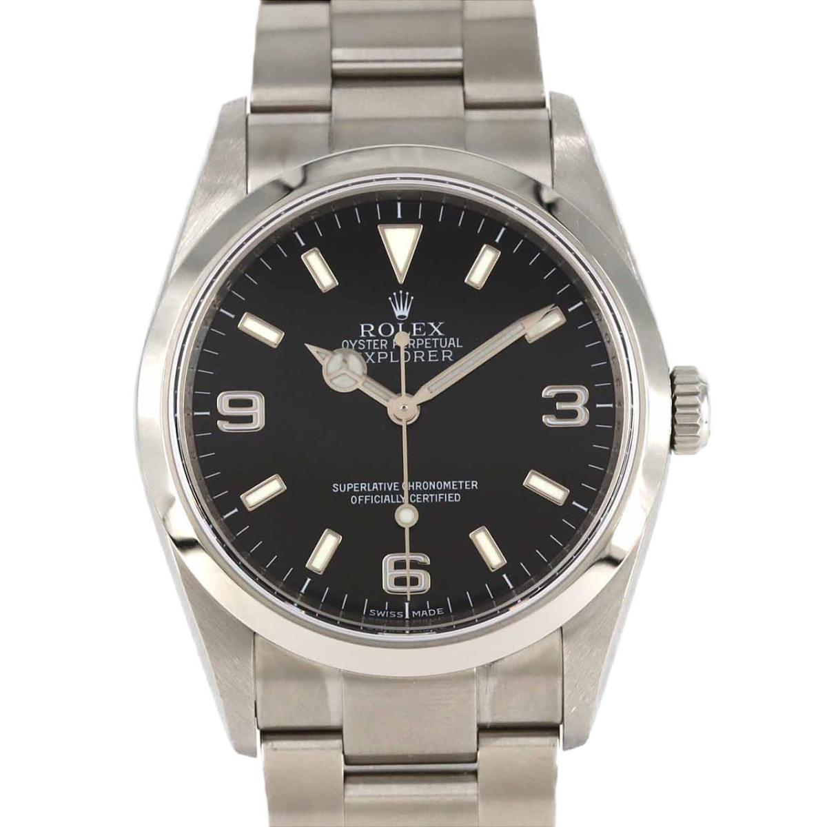 ロレックス エクスプローラーI 114270 SS 自動巻 Z番【中古...(2)