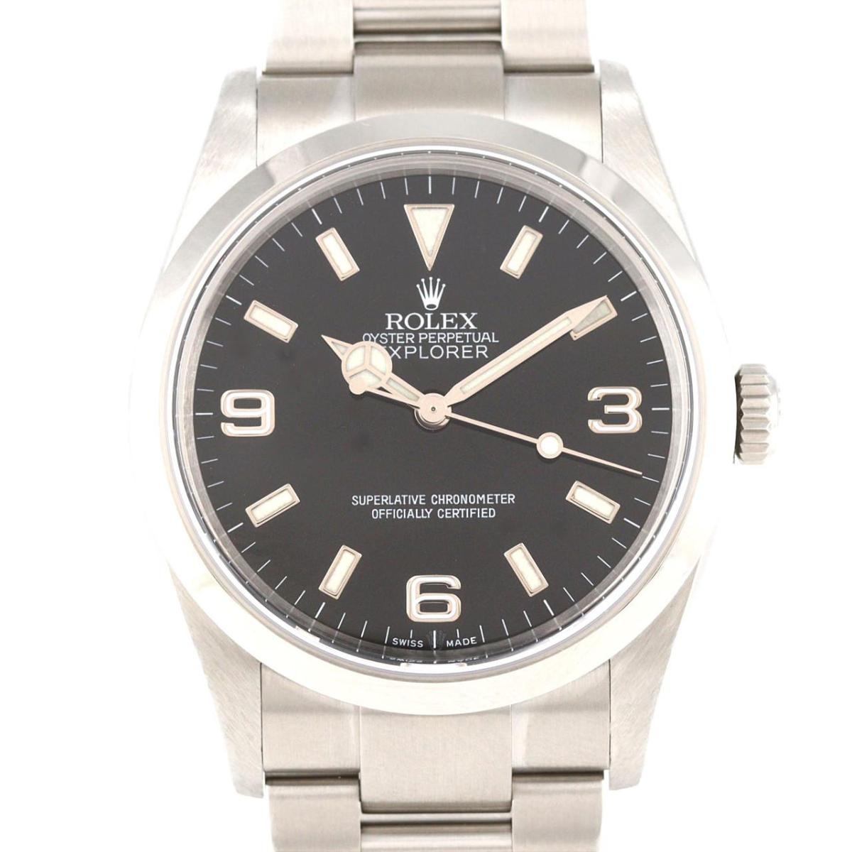 ロレックス エクスプローラーI 114270 SS 自動巻 F番【中古...(2)
